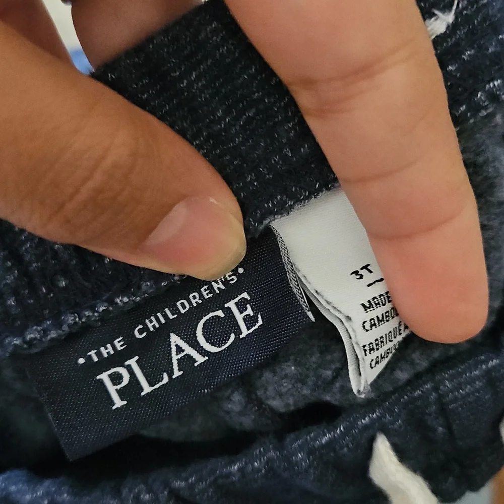 The Children's Place Dark Blue Joggers Size 3t
